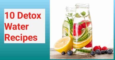 10 detox water recipes in telugu