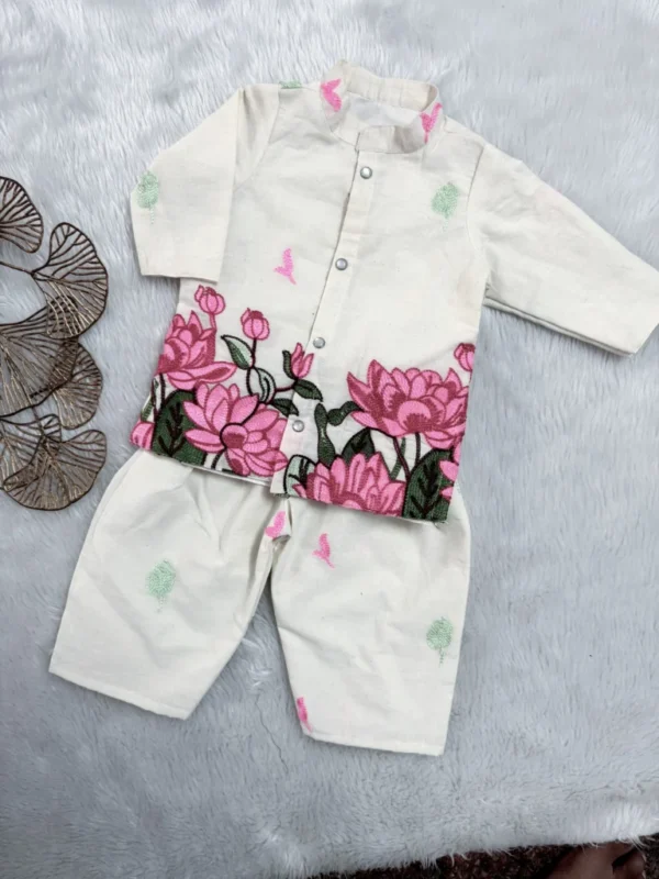 boys2 Floral Embroidery Co Ord set